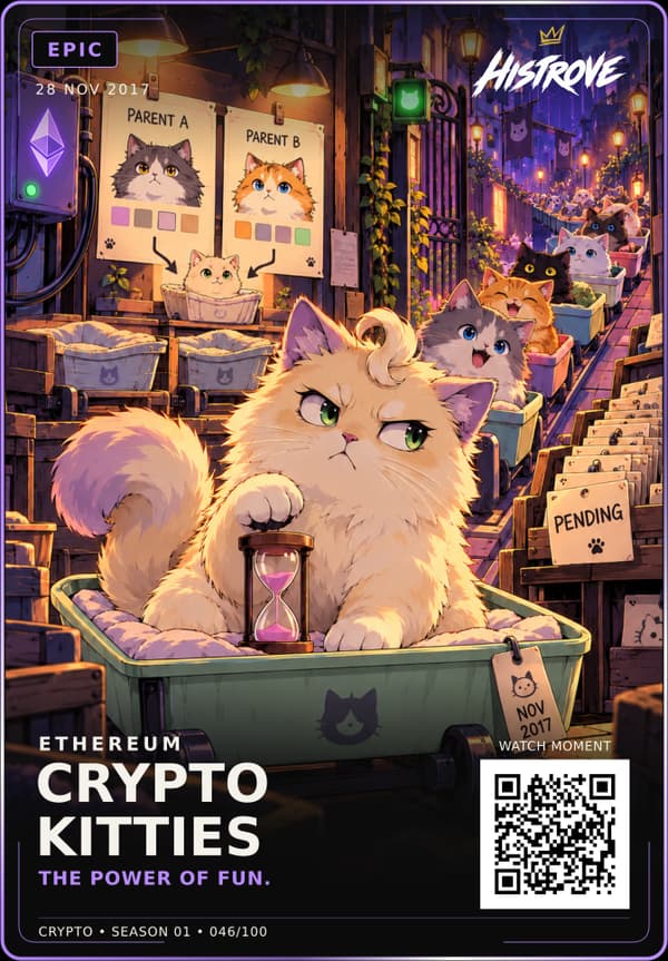 CryptoKitties collectible card